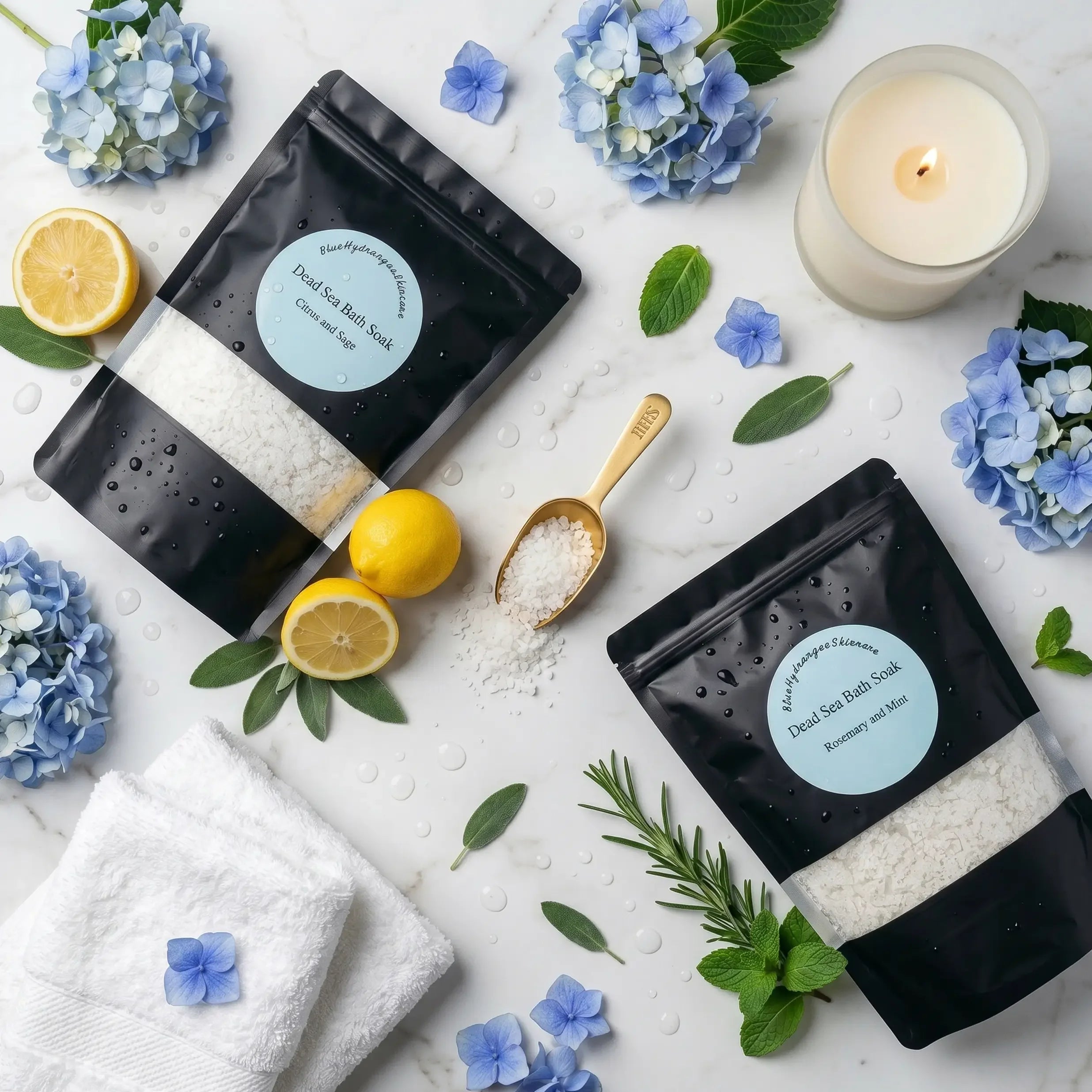 Bath skincare products